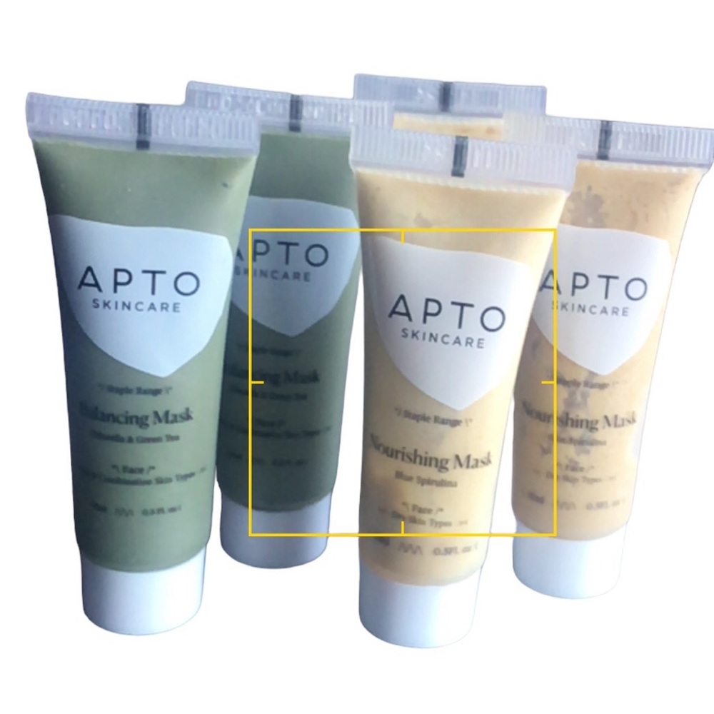 (2) Apto Balancing Mask (2) Apto Nourishing Mask